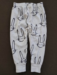 Pyžamové kalhoty s králíčky